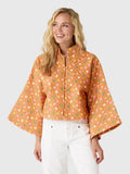 La Vie Women's Quilted Cropped Jacket