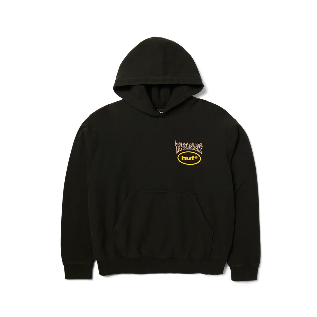 HUF x Thrasher Meltdown Heavyweight Hoodie