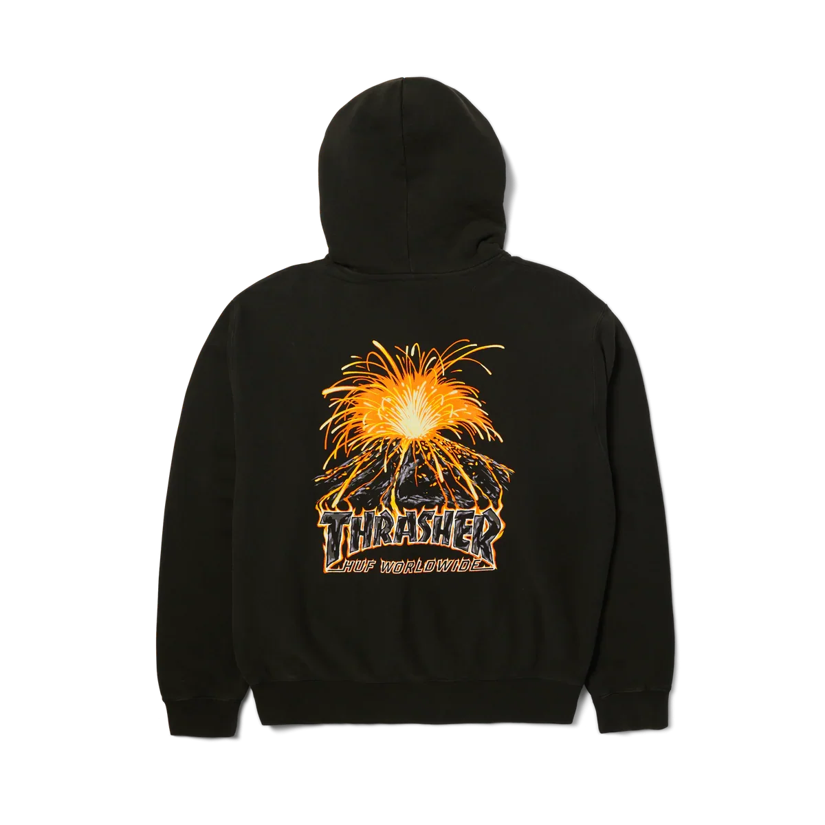 HUF x Thrasher Meltdown Heavyweight Hoodie