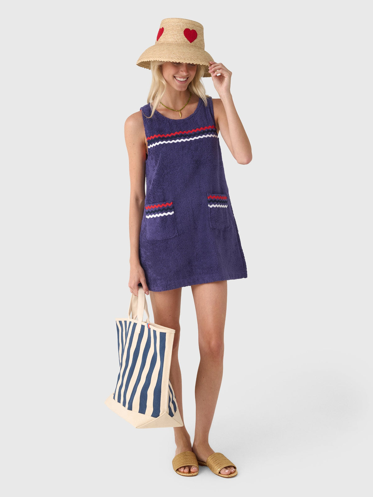La Veste Women's Mini Towel Dress