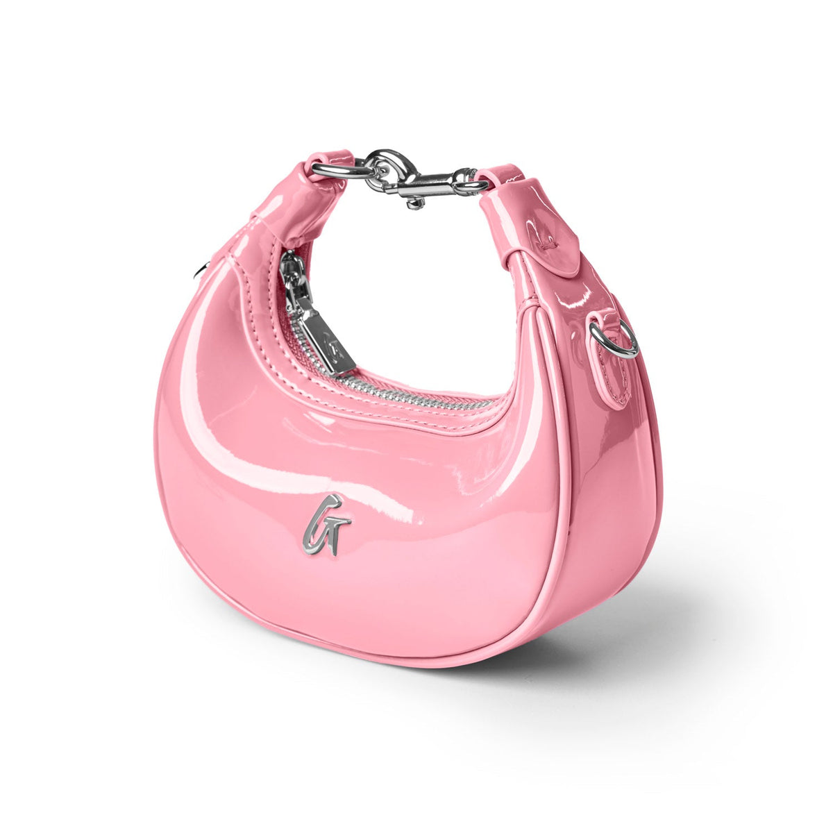NANO MIRROR HOBO BAG - MIRROR LIGHT PINK