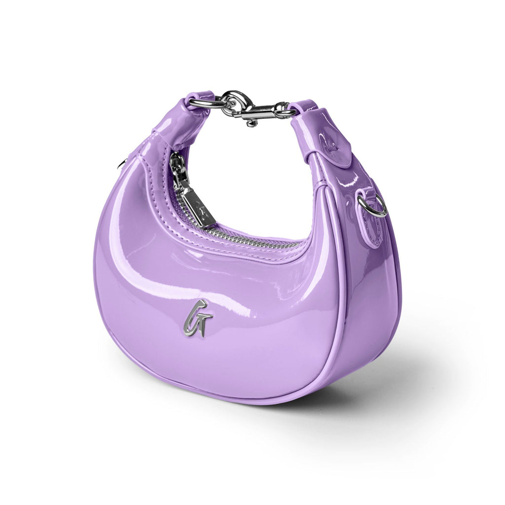 NANO MIRROR HOBO BAG - MIRROR LAVENDER