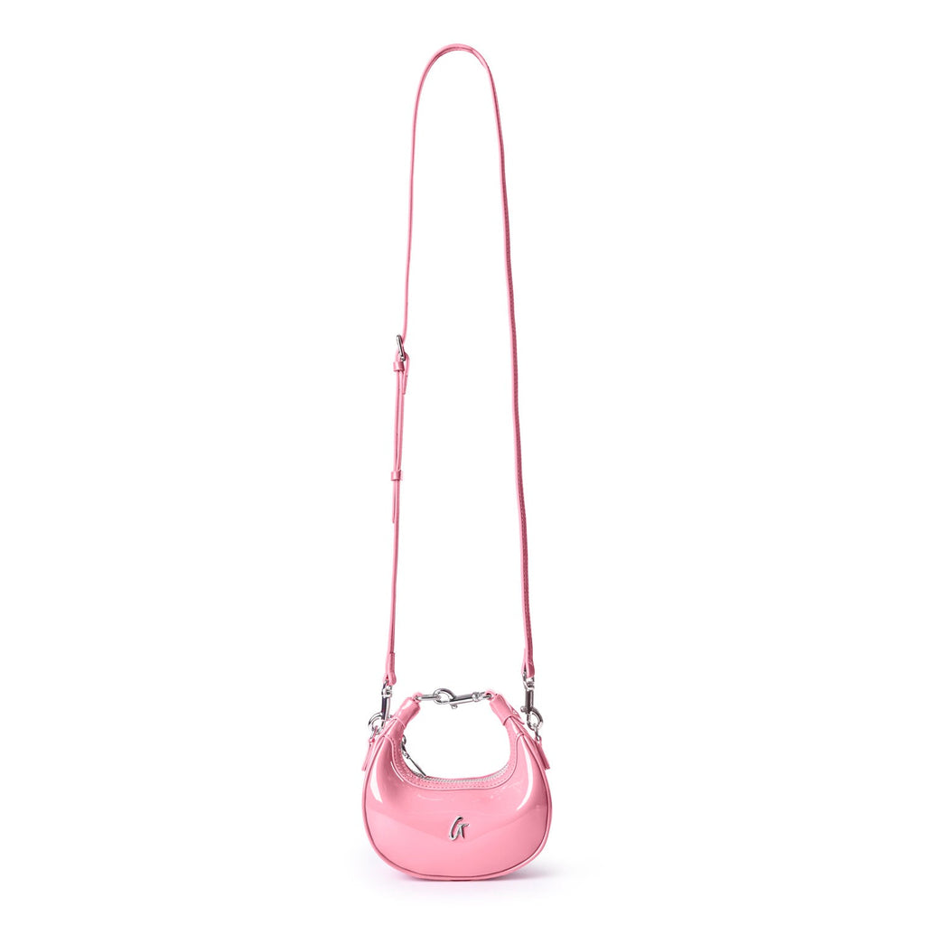 NANO MIRROR HOBO BAG - MIRROR LIGHT PINK