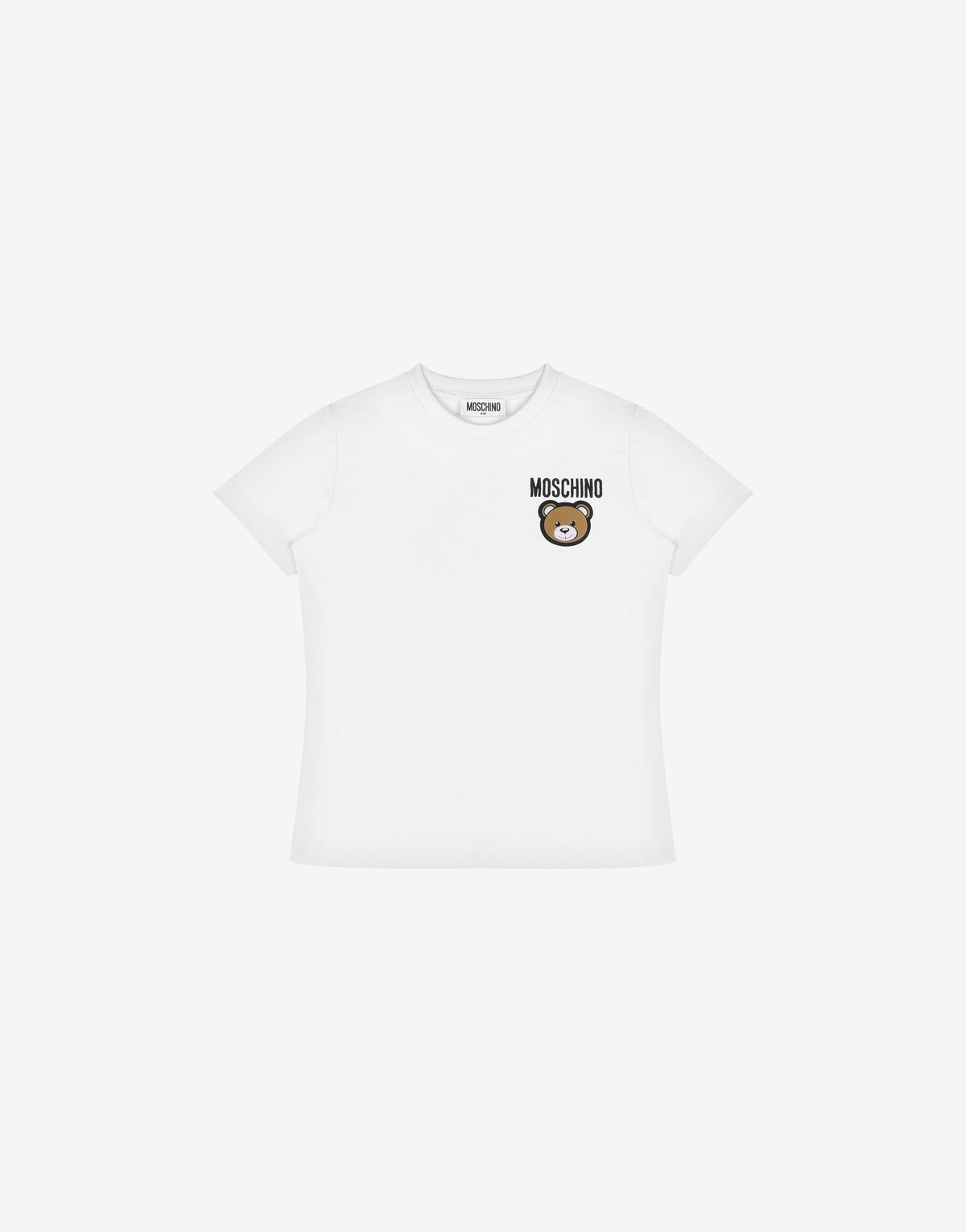 MOSCHINO Teddy Patch Jersey T-Shirt Kids Apparel