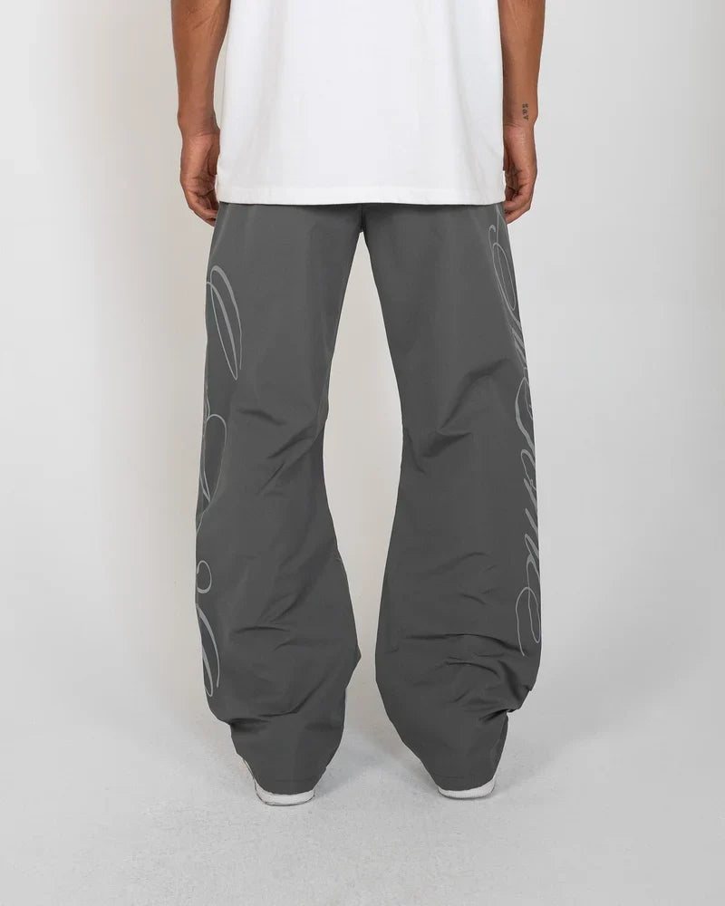 EPTM MONOGRAM PANTS CHARCOAL