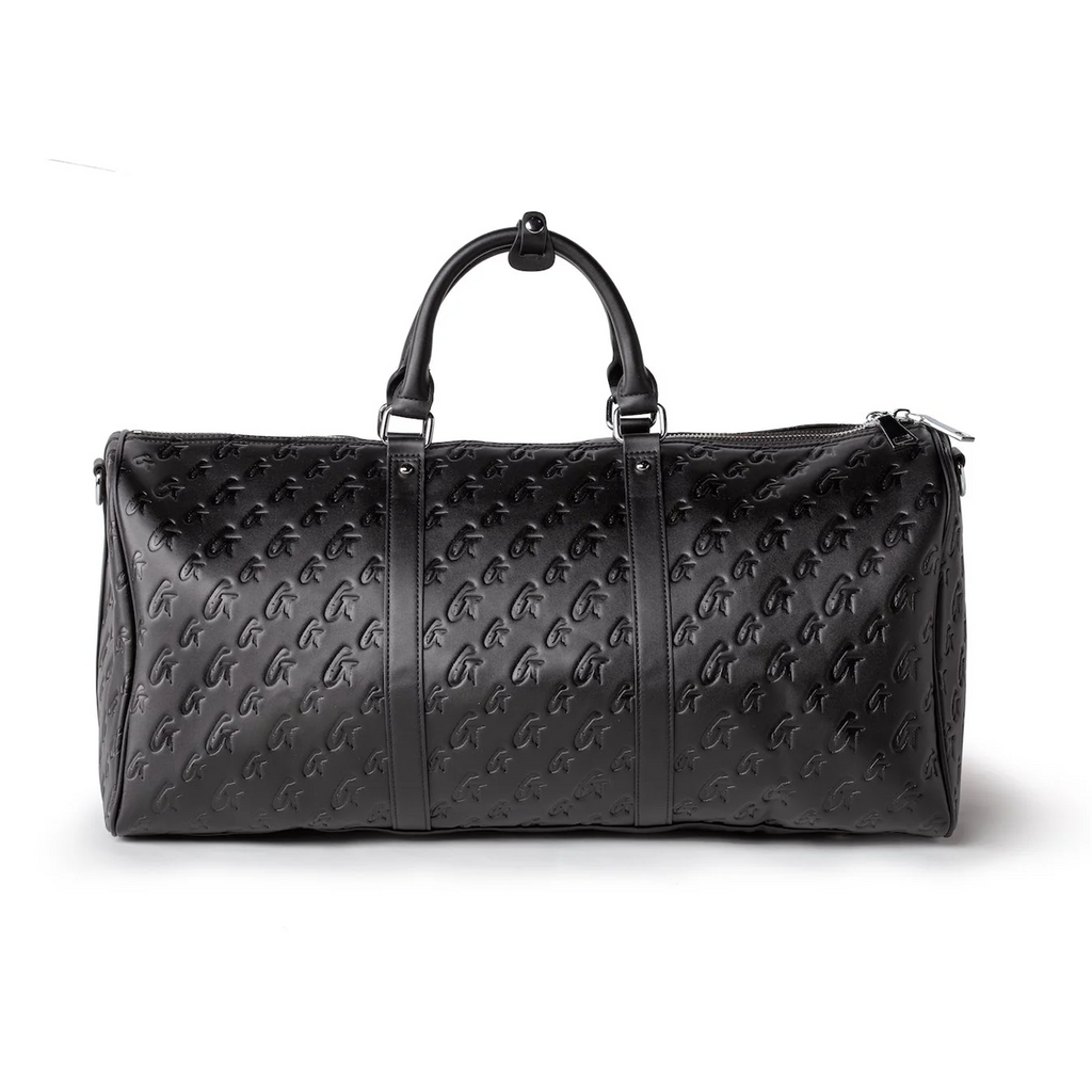 MONOGRAM UNISEX DUFFLE BAG - BLACK