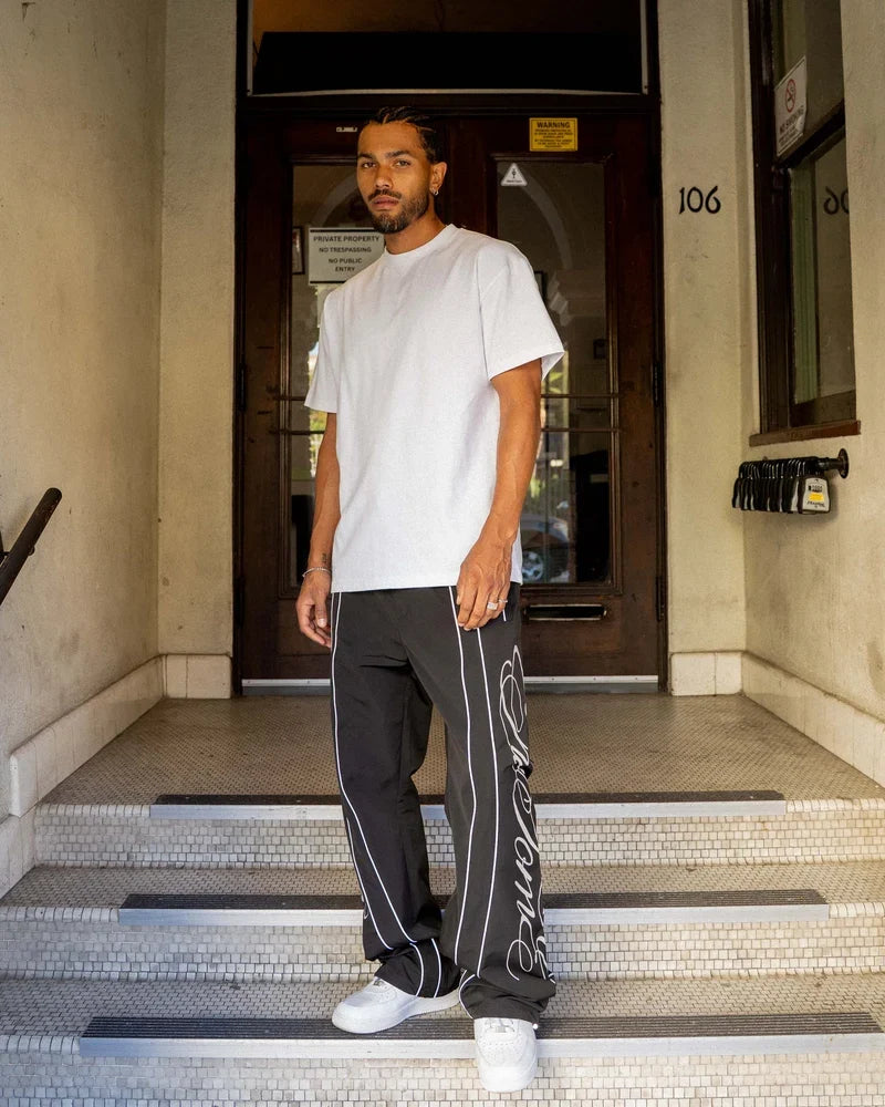 EPTM MONOGRAM PANTS BLACK