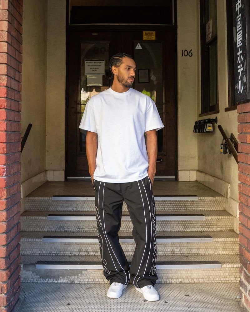 EPTM MONOGRAM PANTS BLACK