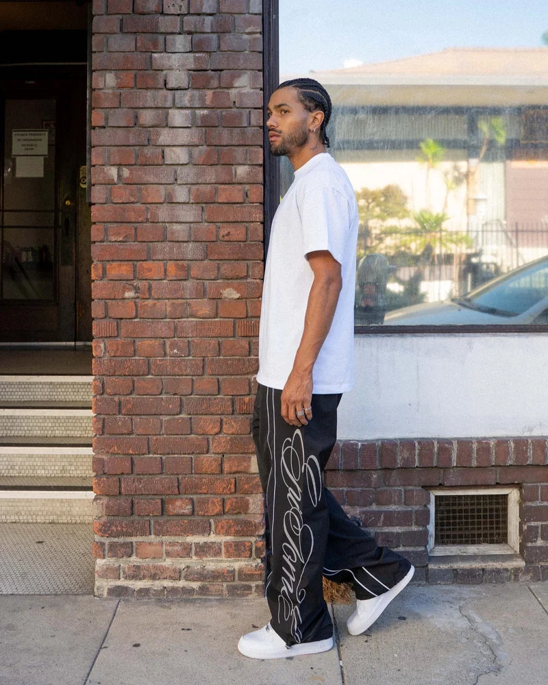 EPTM MONOGRAM PANTS BLACK