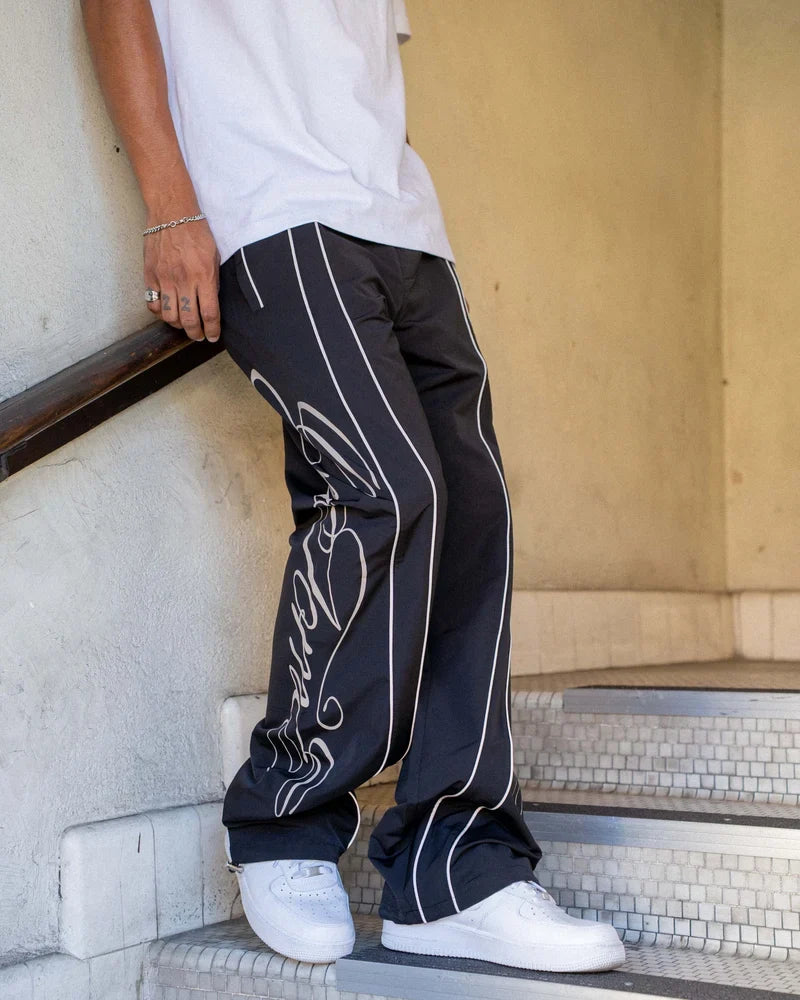 EPTM MONOGRAM PANTS BLACK