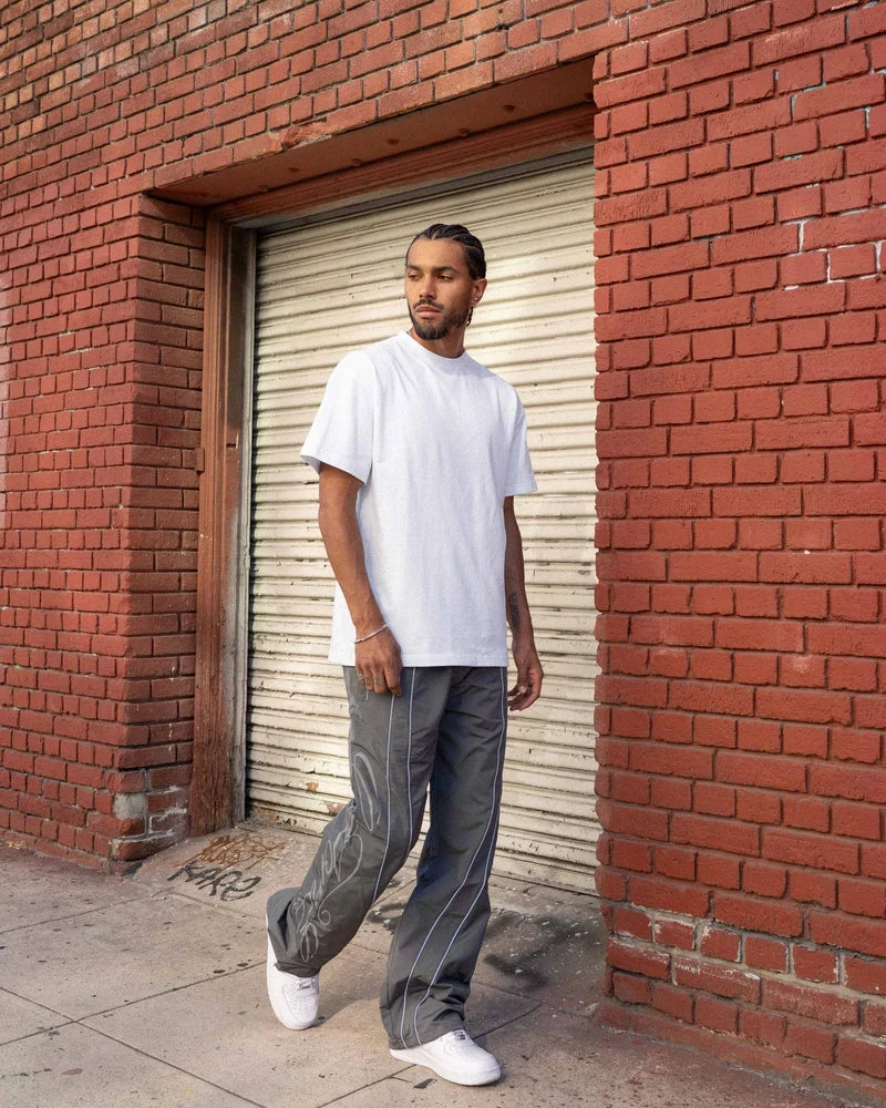 EPTM MONOGRAM PANTS CHARCOAL