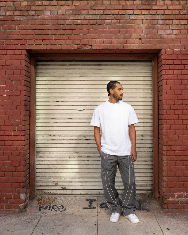 EPTM MONOGRAM PANTS CHARCOAL