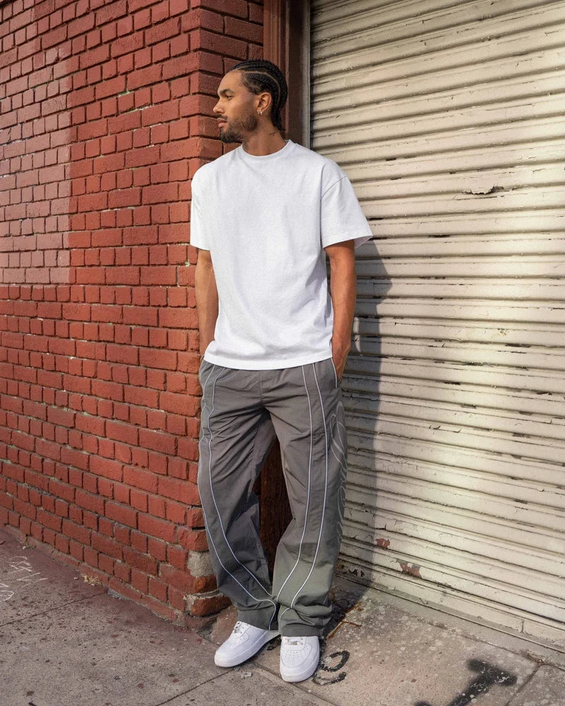 EPTM MONOGRAM PANTS CHARCOAL