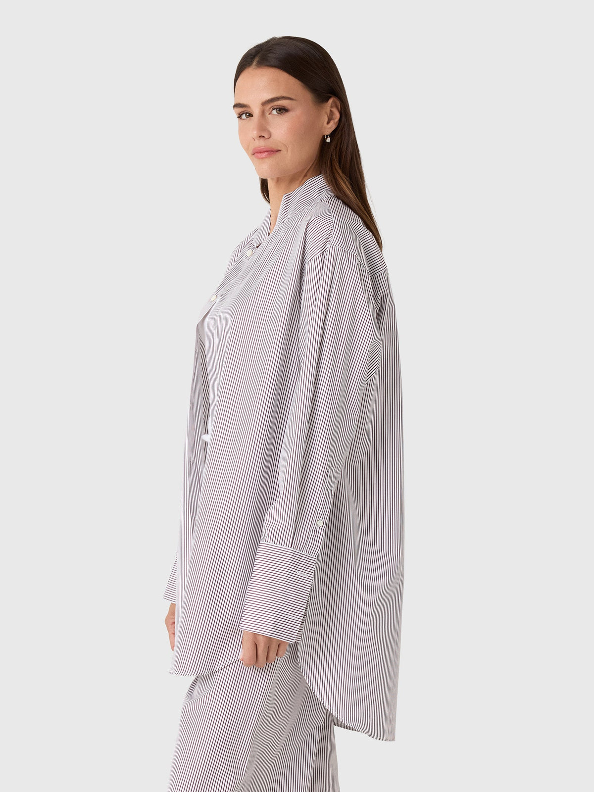 Comme Si Women's Mandarin Collar Tunic