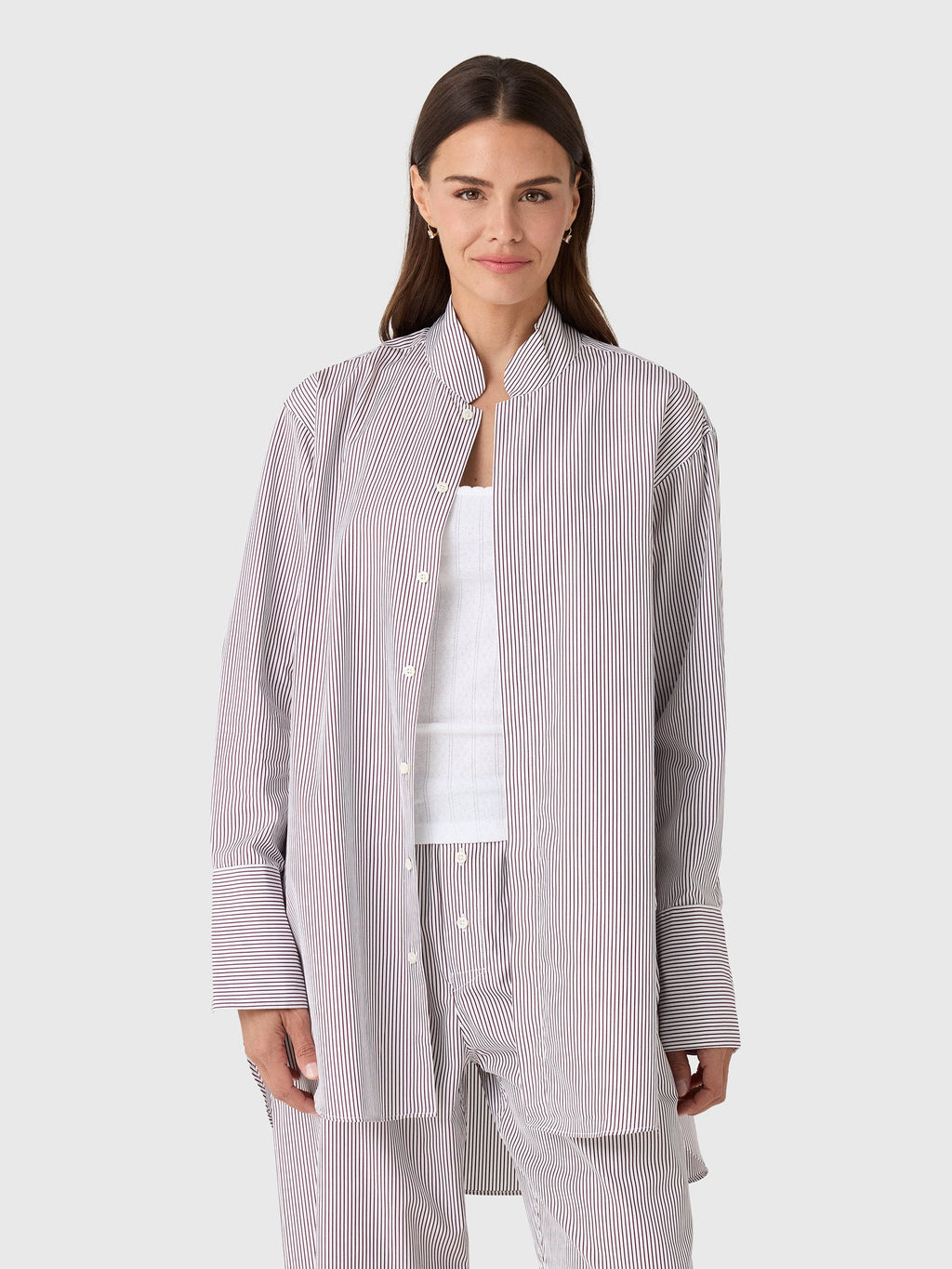 Comme Si Women's Mandarin Collar Tunic
