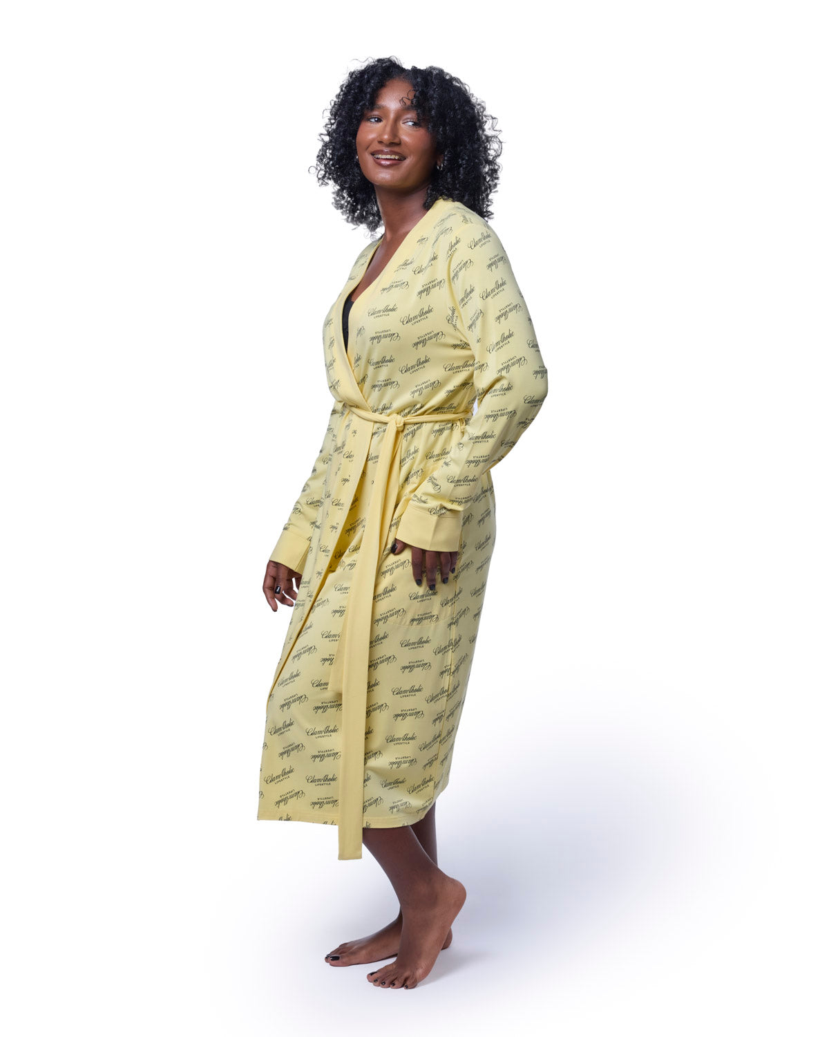SIGNATURE LUXE ROBE - YELLOW