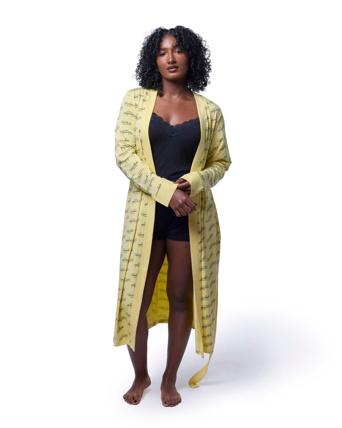 SIGNATURE LUXE ROBE - YELLOW