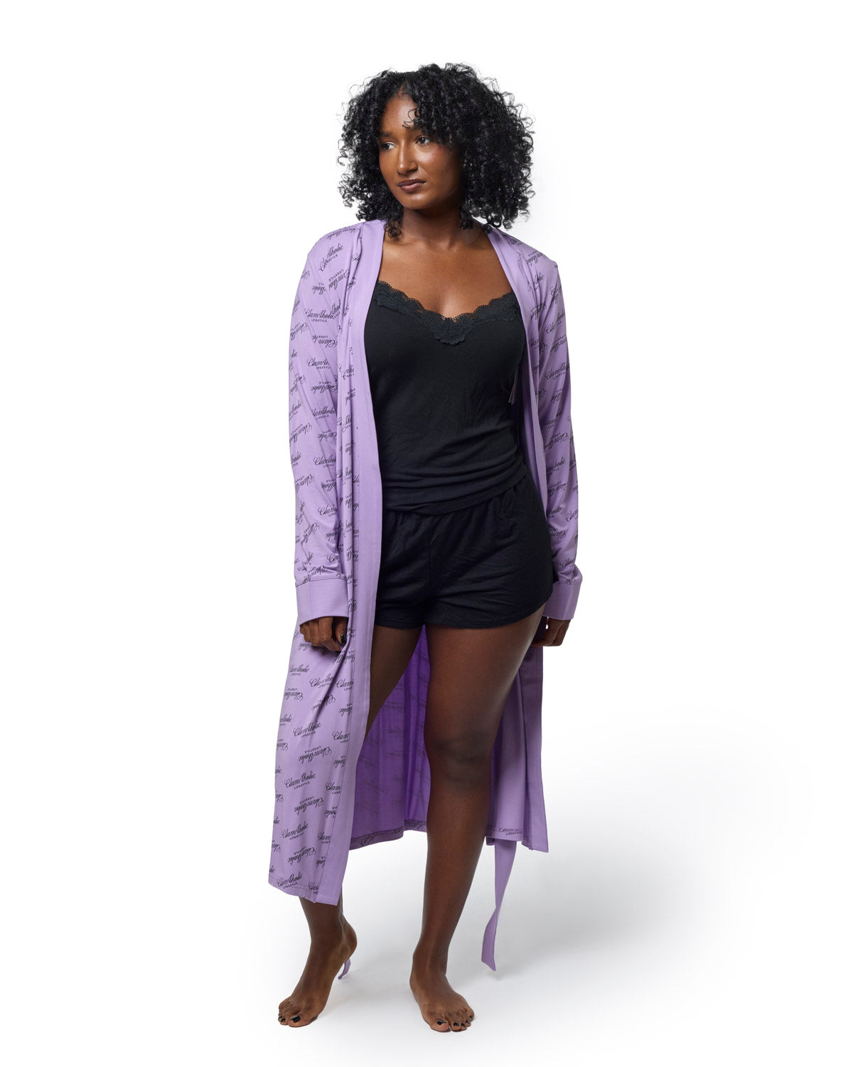 SIGNATURE LUXE ROBE - LAVENDER