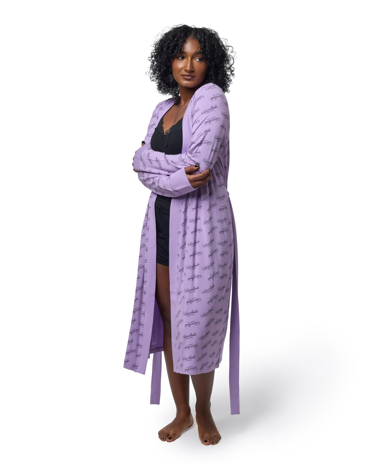 SIGNATURE LUXE ROBE - LAVENDER