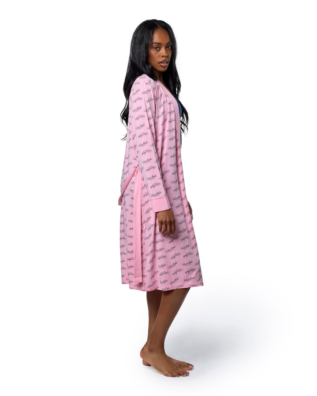 SIGNATURE LUXE ROBE - LIGHT PINK