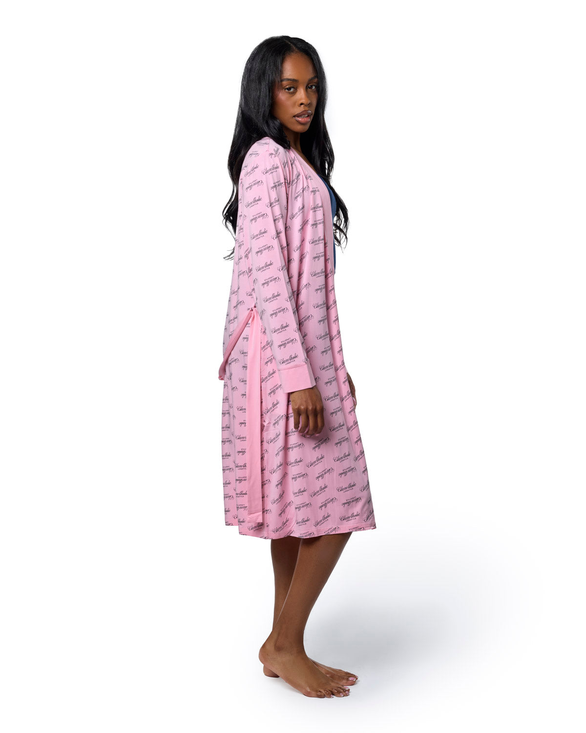 SIGNATURE LUXE ROBE - LIGHT PINK