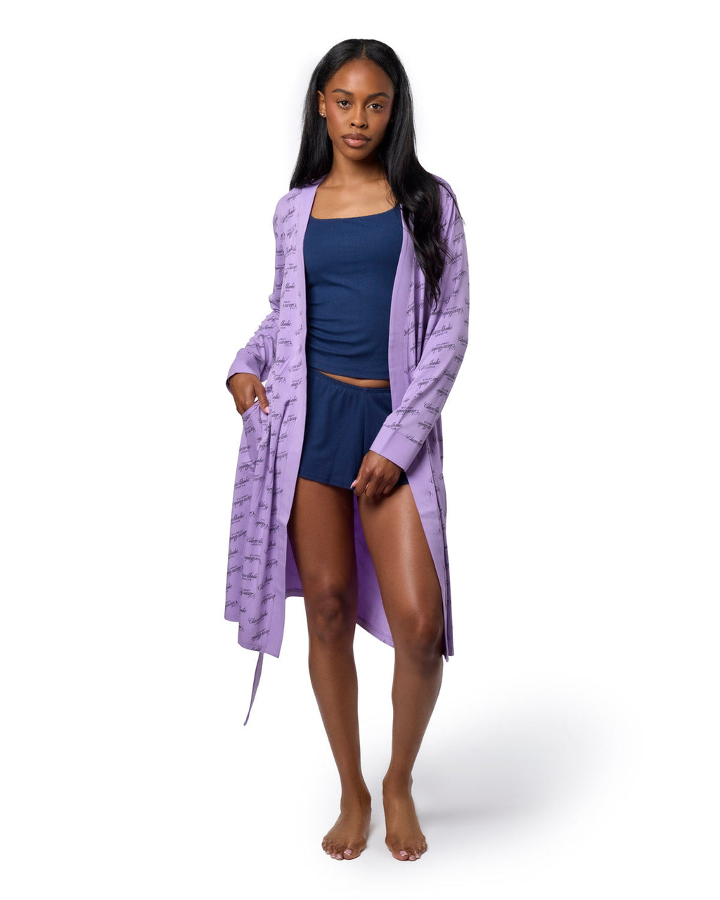 SIGNATURE LUXE ROBE - LAVENDER