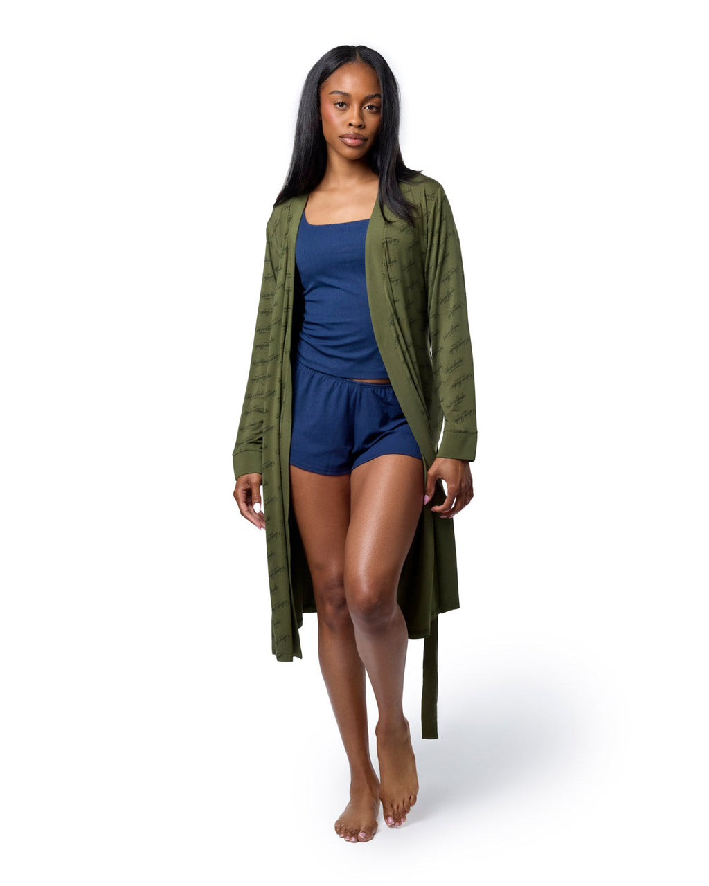 SIGNATURE LUXE ROBE - GREEN