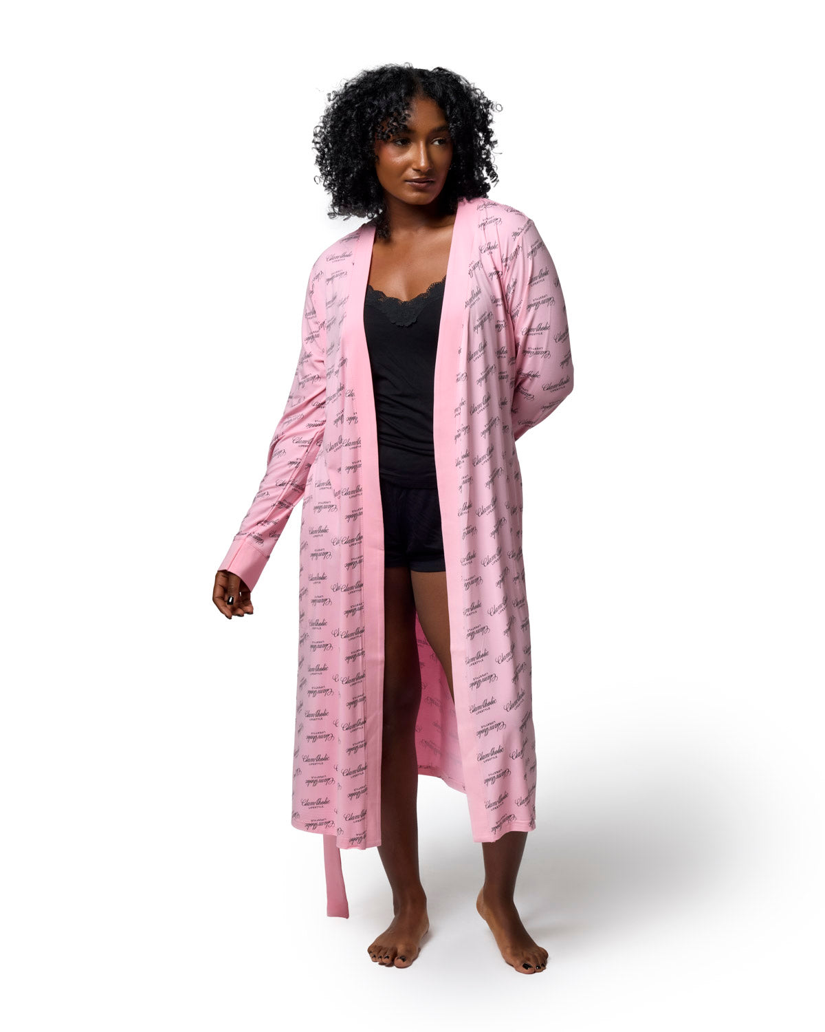 SIGNATURE LUXE ROBE - LIGHT PINK