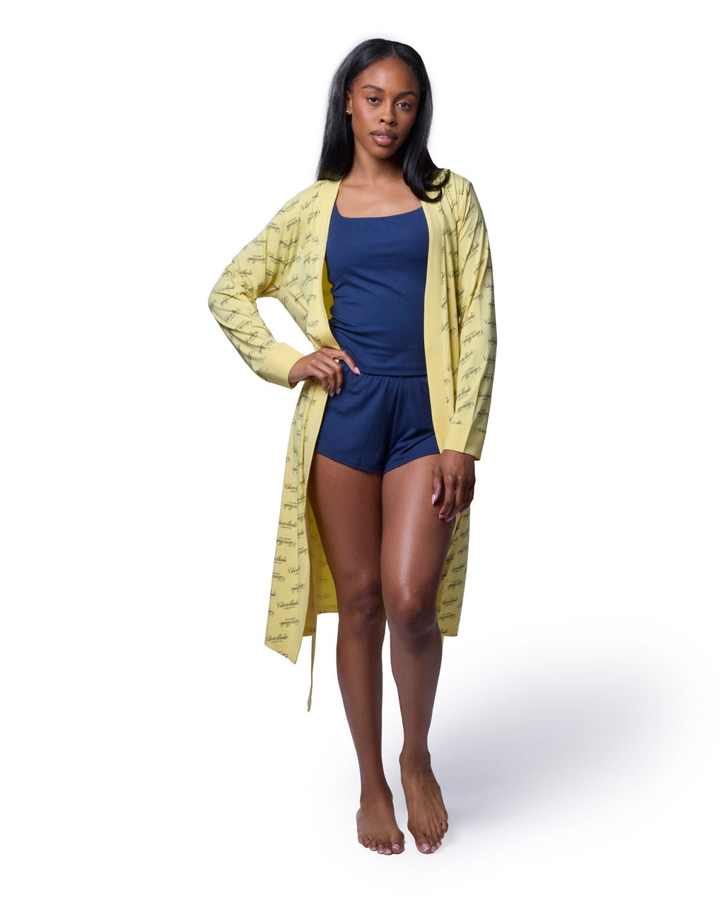 SIGNATURE LUXE ROBE - YELLOW