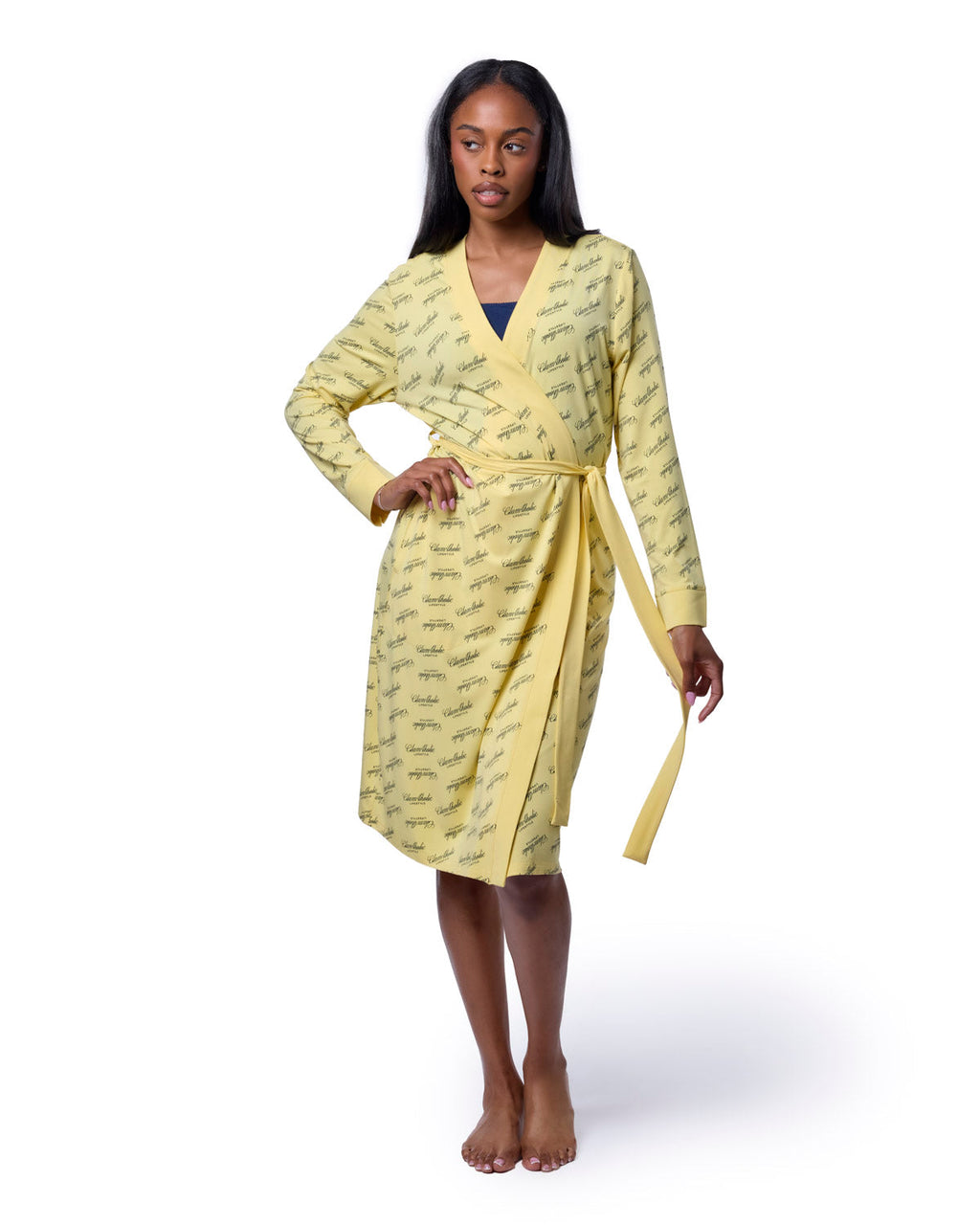 SIGNATURE LUXE ROBE - YELLOW