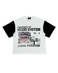 Mixed Emotions Property Tee White