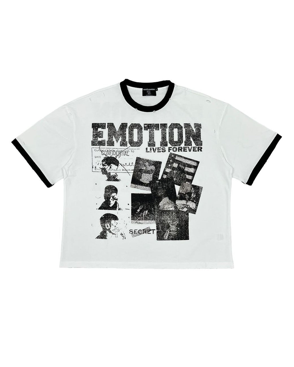 Mixed Emotions Secret Tee White
