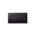 MONOGRAM TRAVEL WALLET - BLACK