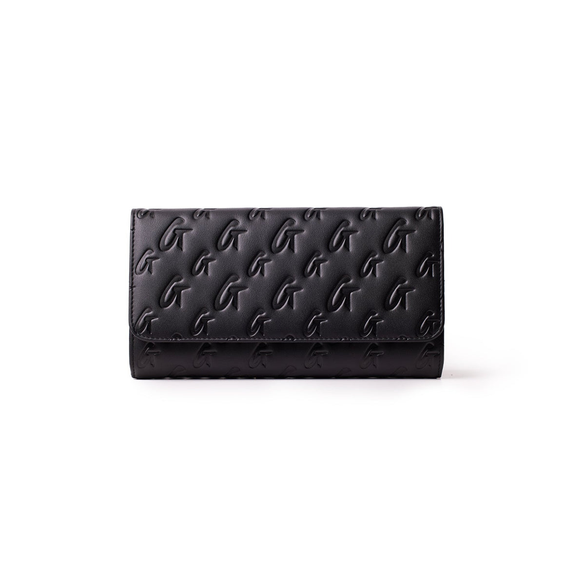 MONOGRAM TRAVEL WALLET - BLACK