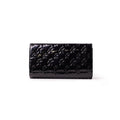 MONOGRAM TRAVEL WALLET - MIRROR BLACK