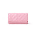 MONOGRAM TRAVEL WALLET - MIRROR PINK