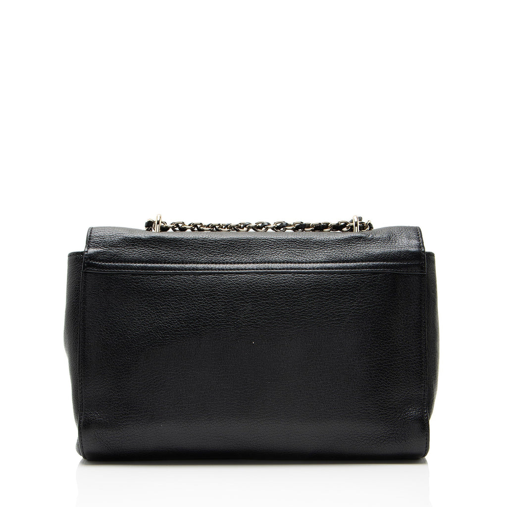 Mulberry Glossy Goat Lily Medium Shoulder Bag - Black