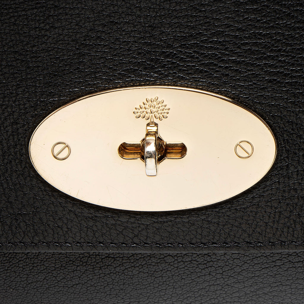 Mulberry Glossy Goat Lily Medium Shoulder Bag - Black