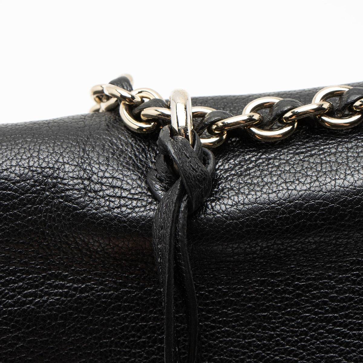 Mulberry Glossy Goat Lily Medium Shoulder Bag - Black