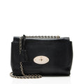 Mulberry Glossy Goat Lily Medium Shoulder Bag - Black