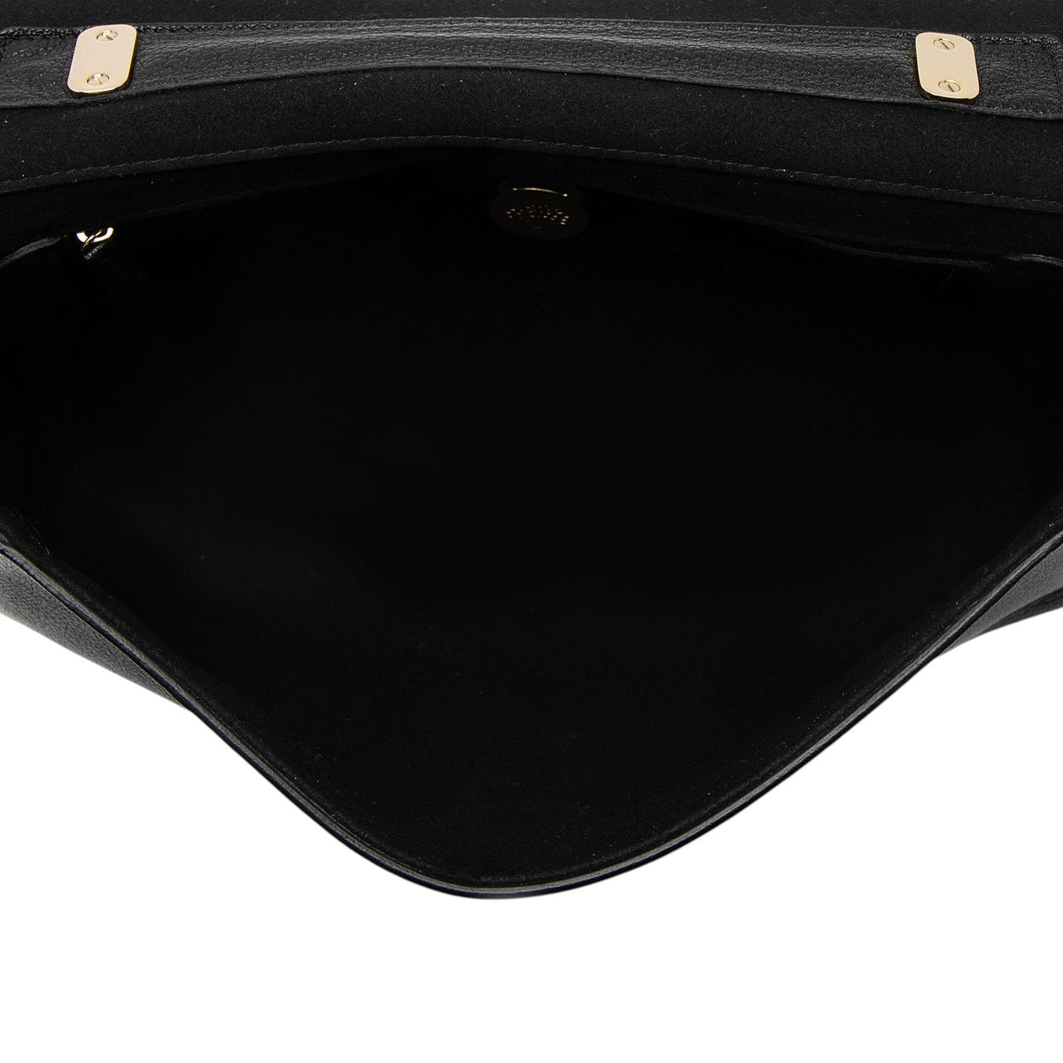 Mulberry Glossy Goat Lily Medium Shoulder Bag - Black