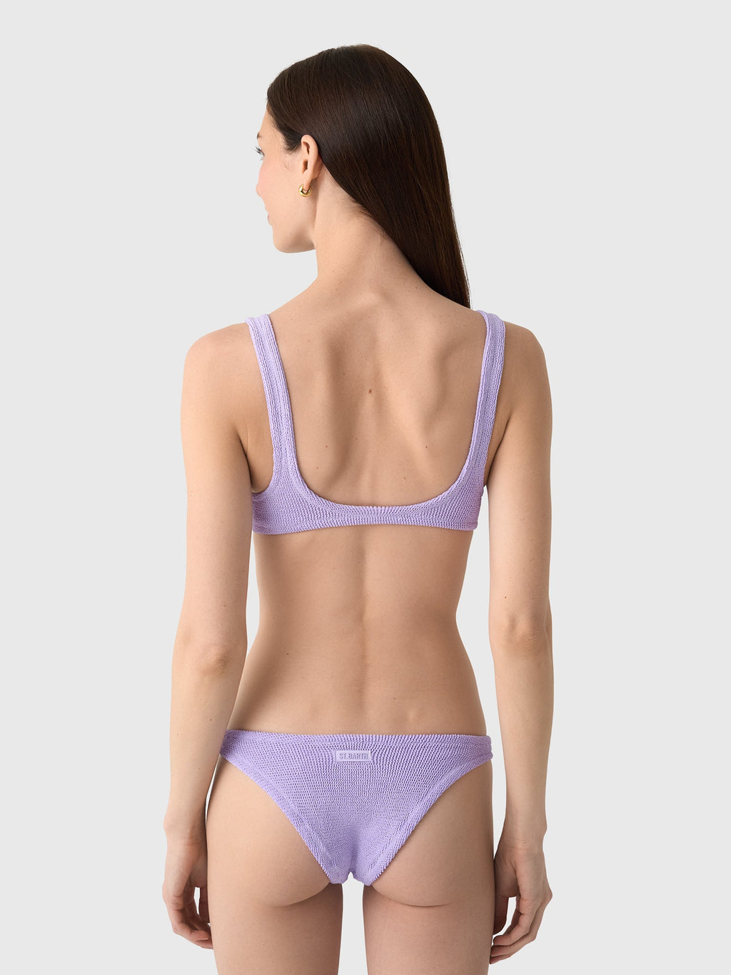 MC2 Saint Barth Women's Naima Crinkle Bikini Top