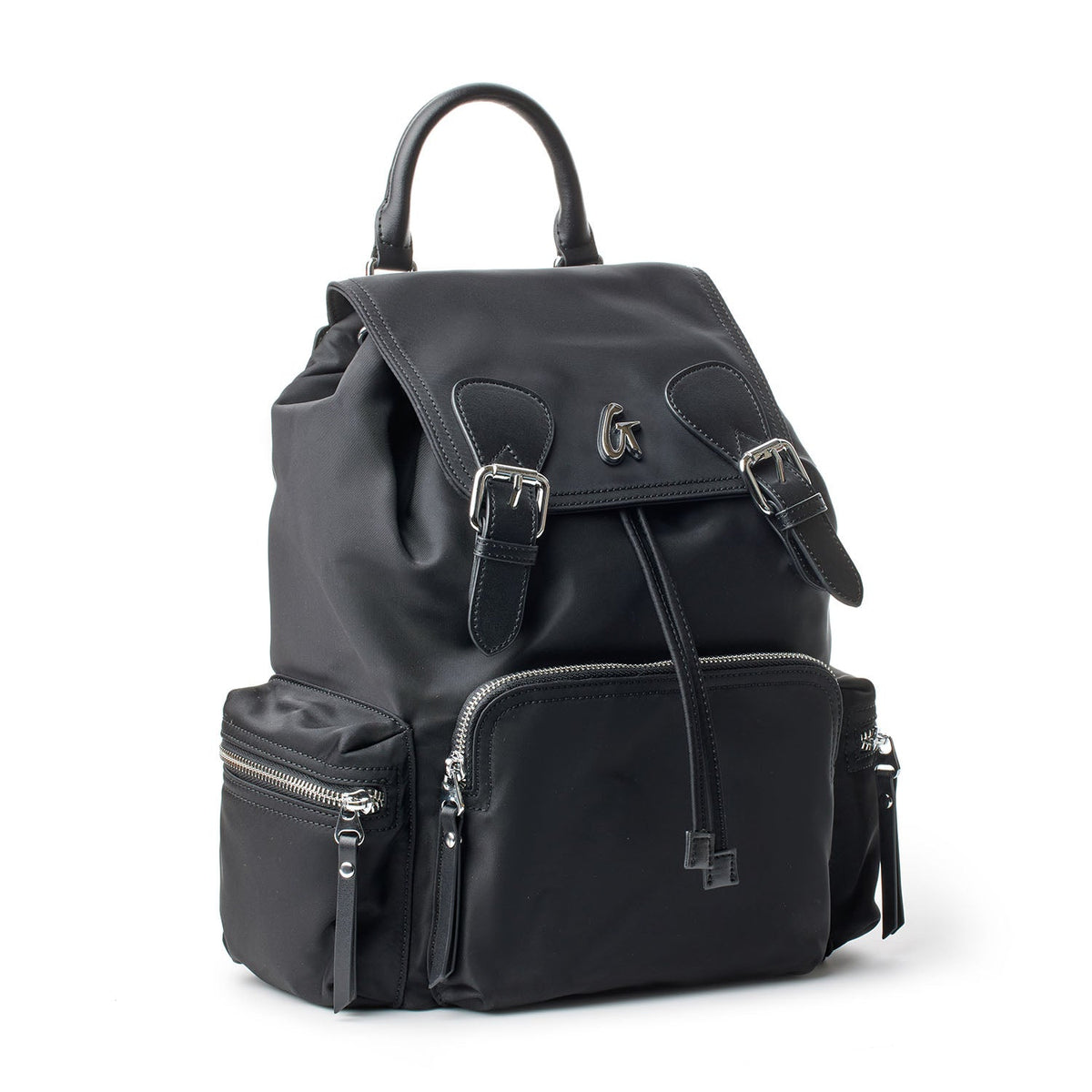NYLON BACKPACK - BLACK