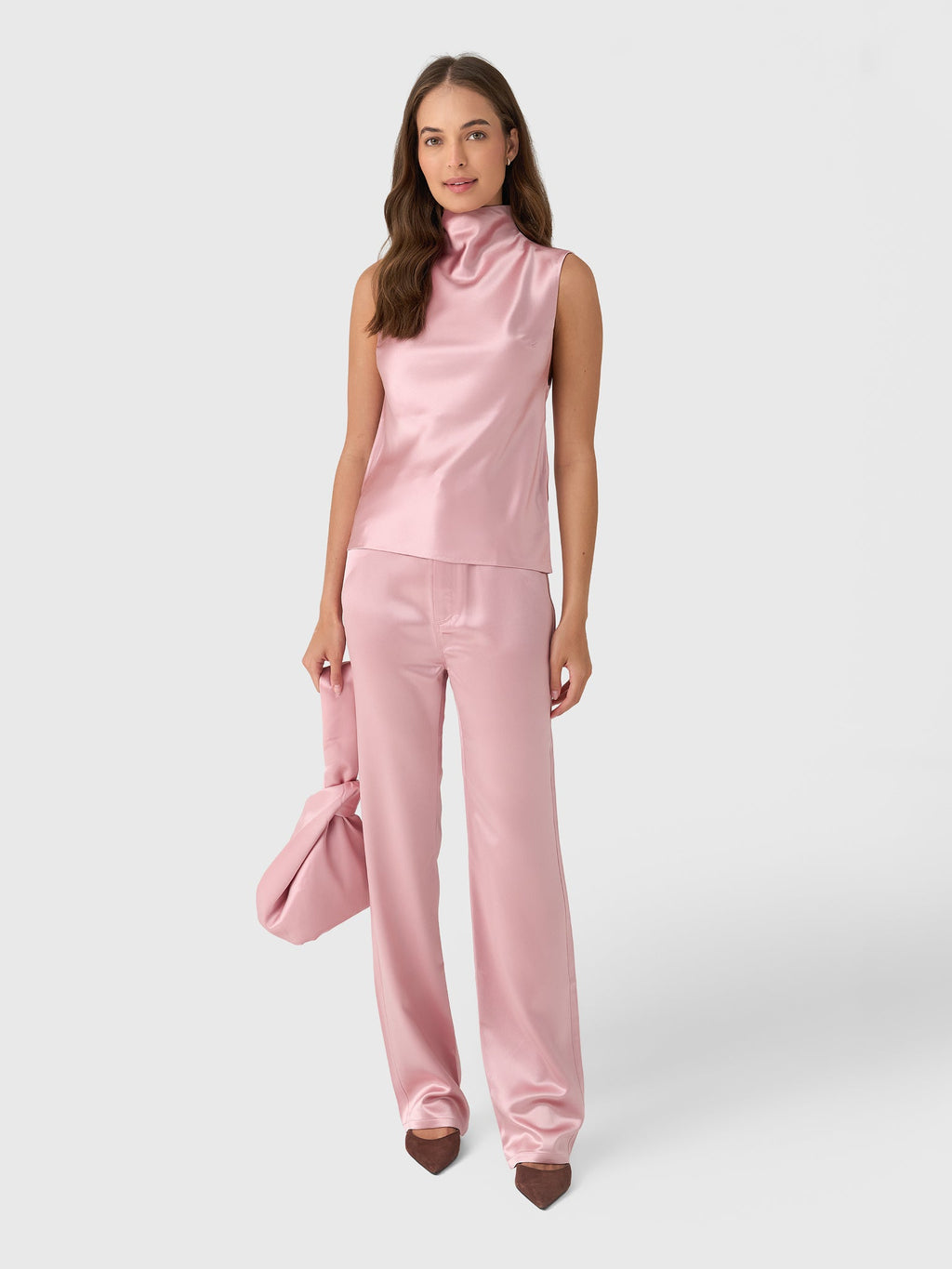 Nanushka Women's Tita Satin Pant