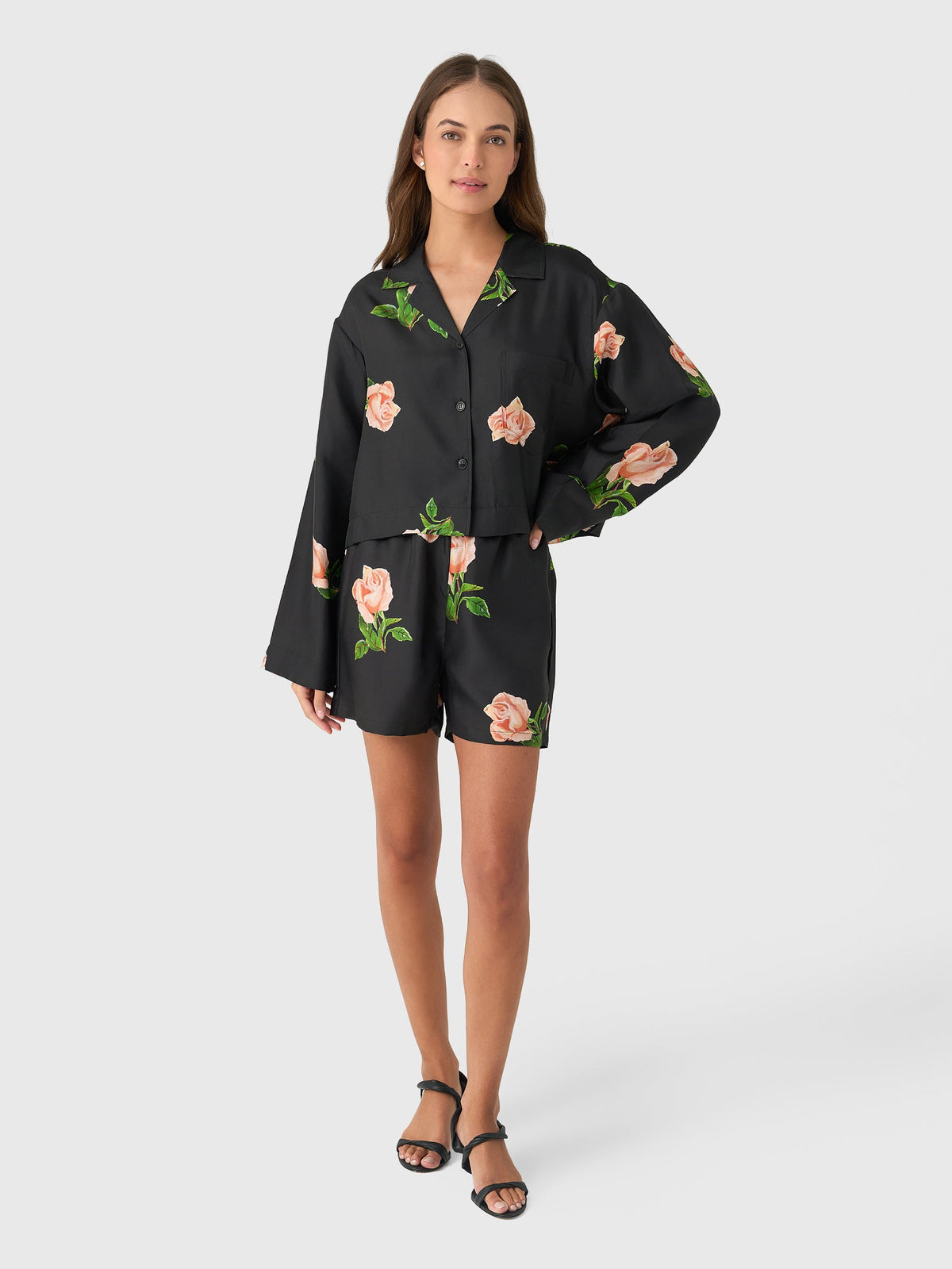 Nanushka Women's Dylla Silk Short