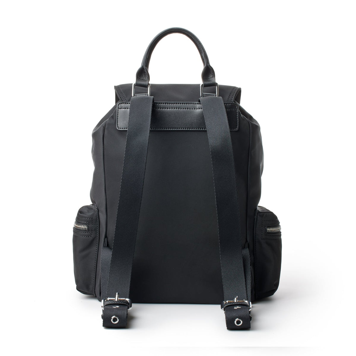 NYLON BACKPACK - BLACK