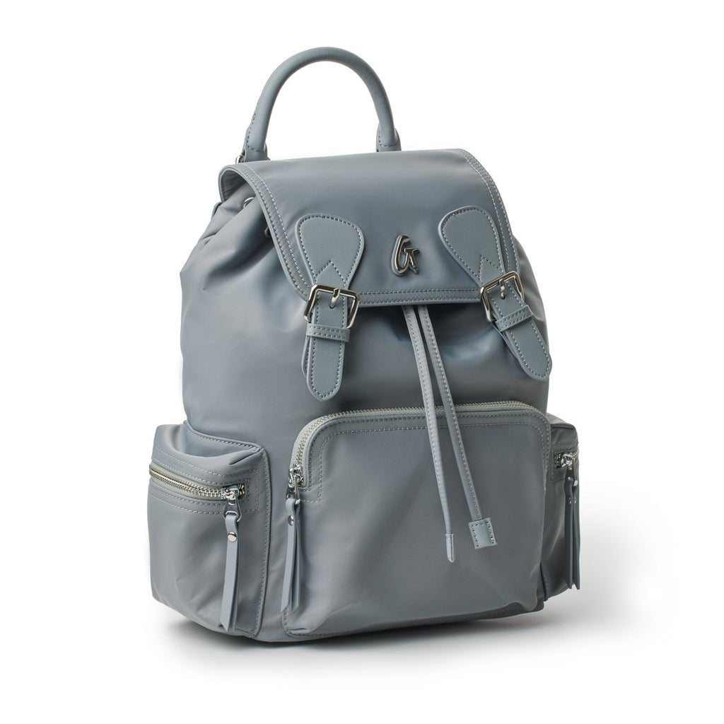 NYLON BACKPACK - GRAY