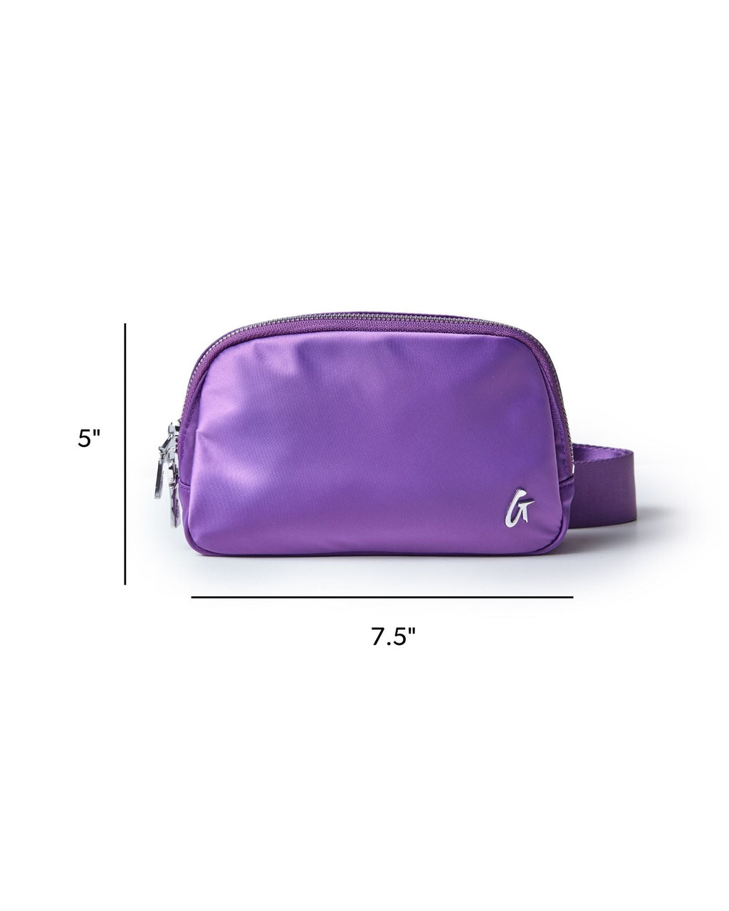 NYLON FANNY PACK - PURPLE