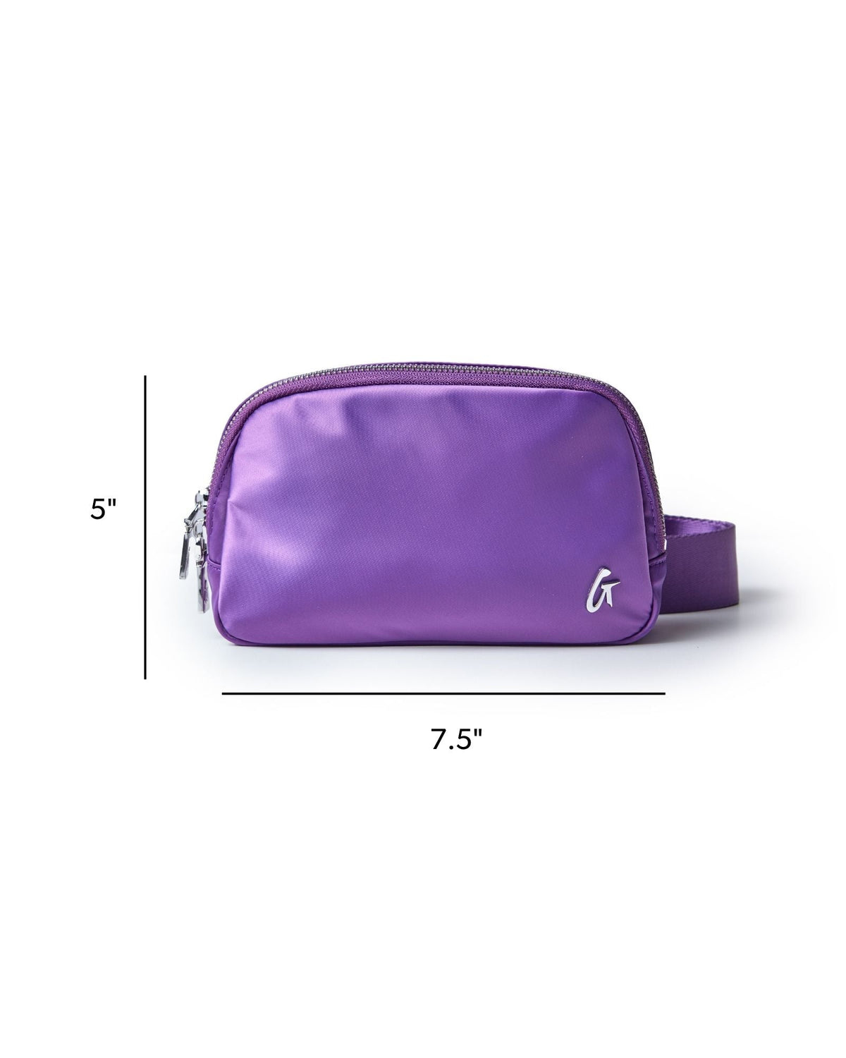 NYLON FANNY PACK - PURPLE