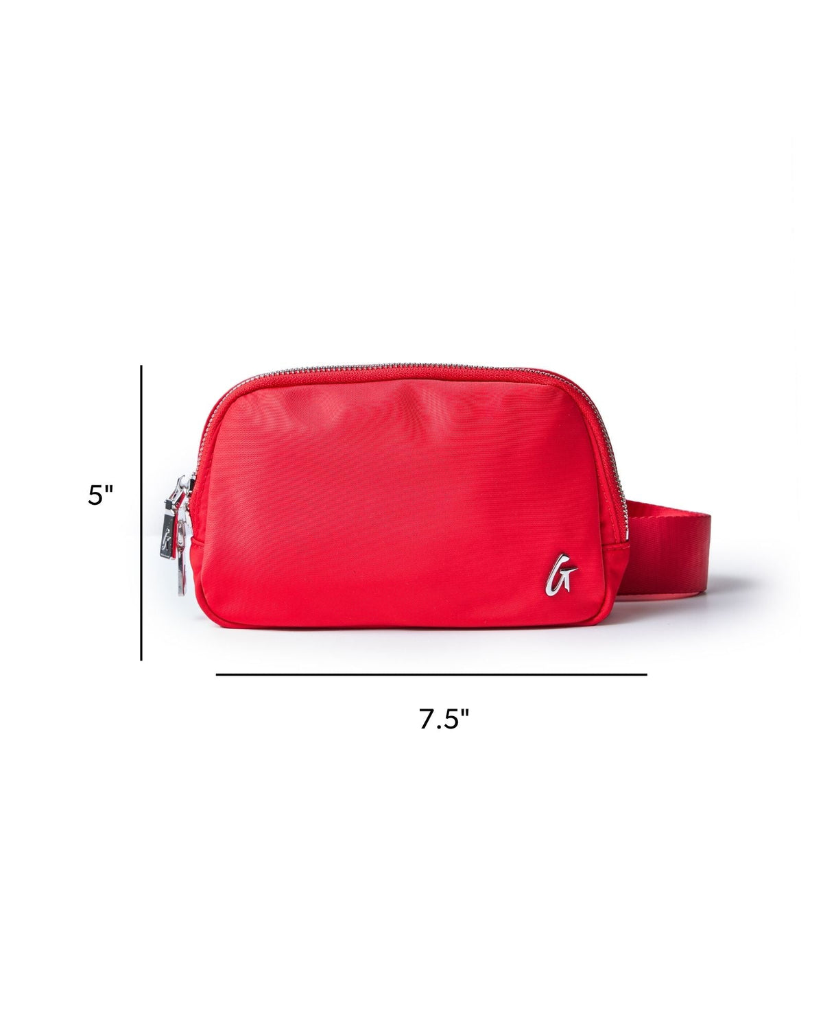 NYLON FANNY PACK - RED